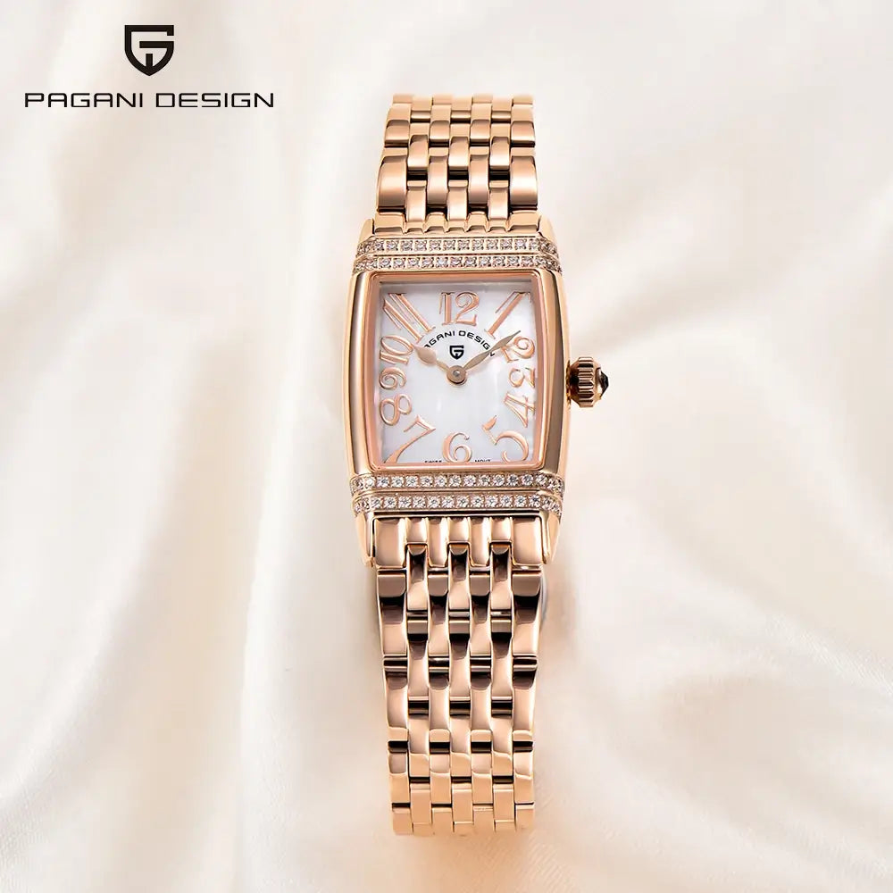 Montre femme luxe avec verre saphir anti-rayures