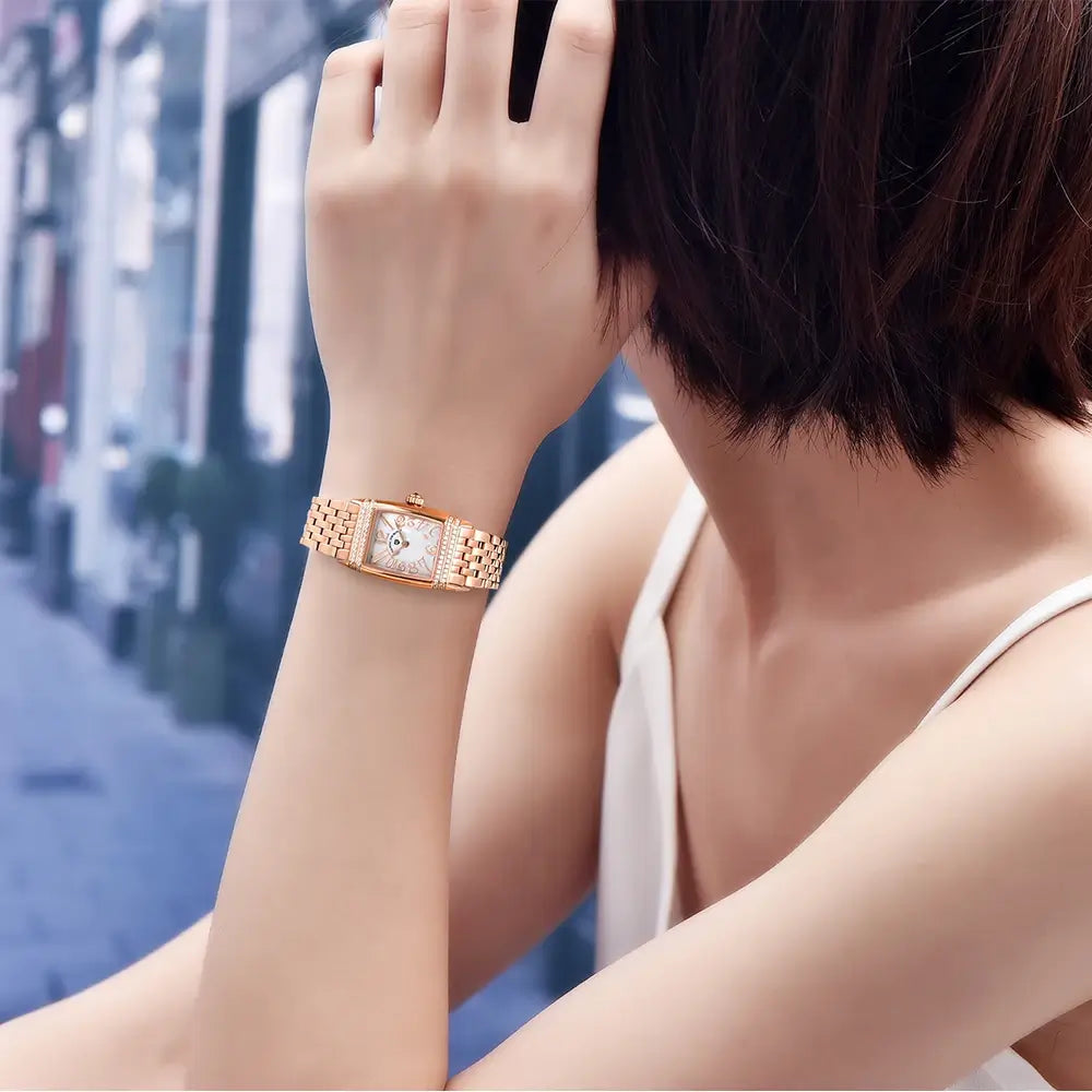 Montre féminine haut de gamme avec date automatique
