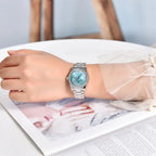 montre quartz élégante femme