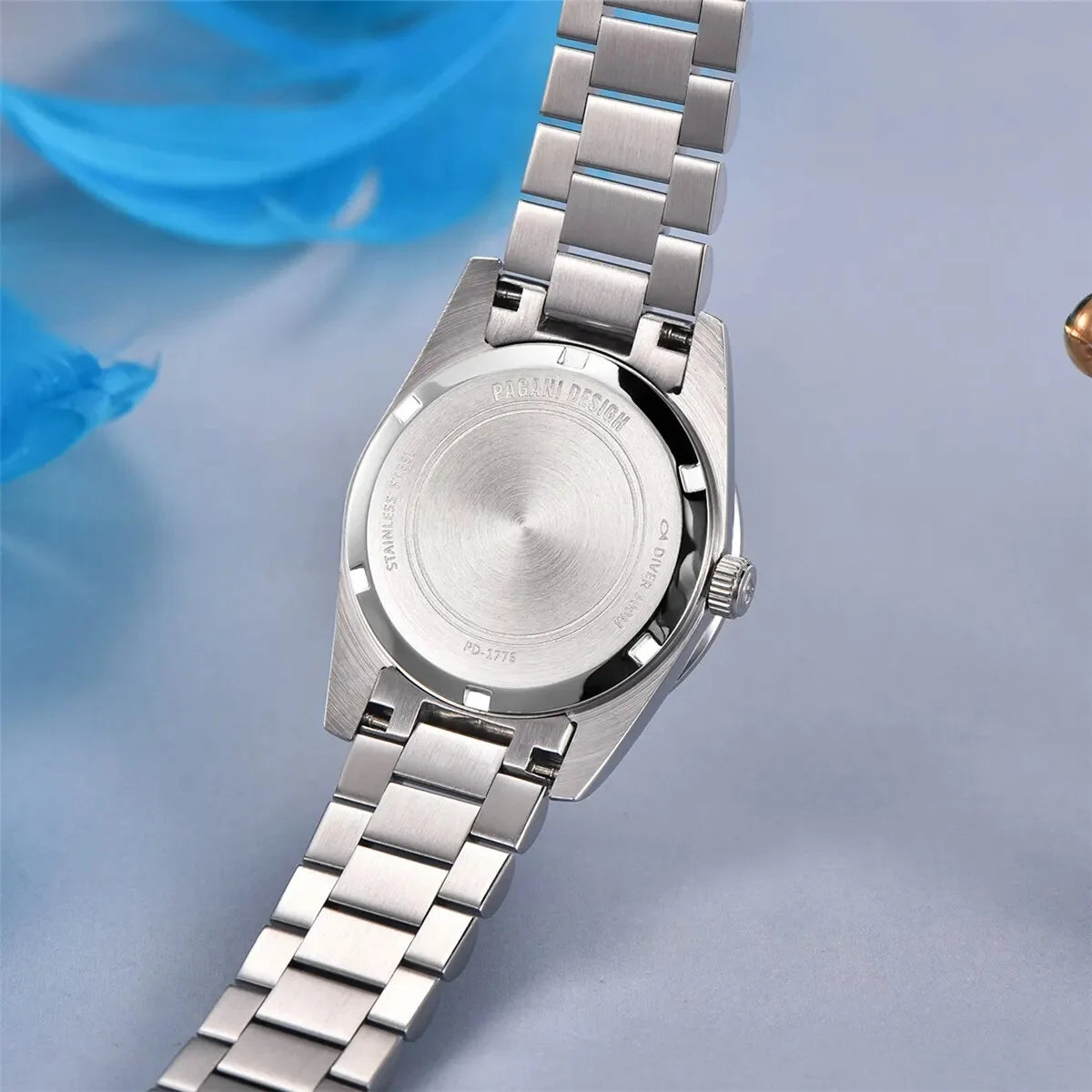montre quartz bracelet acier
