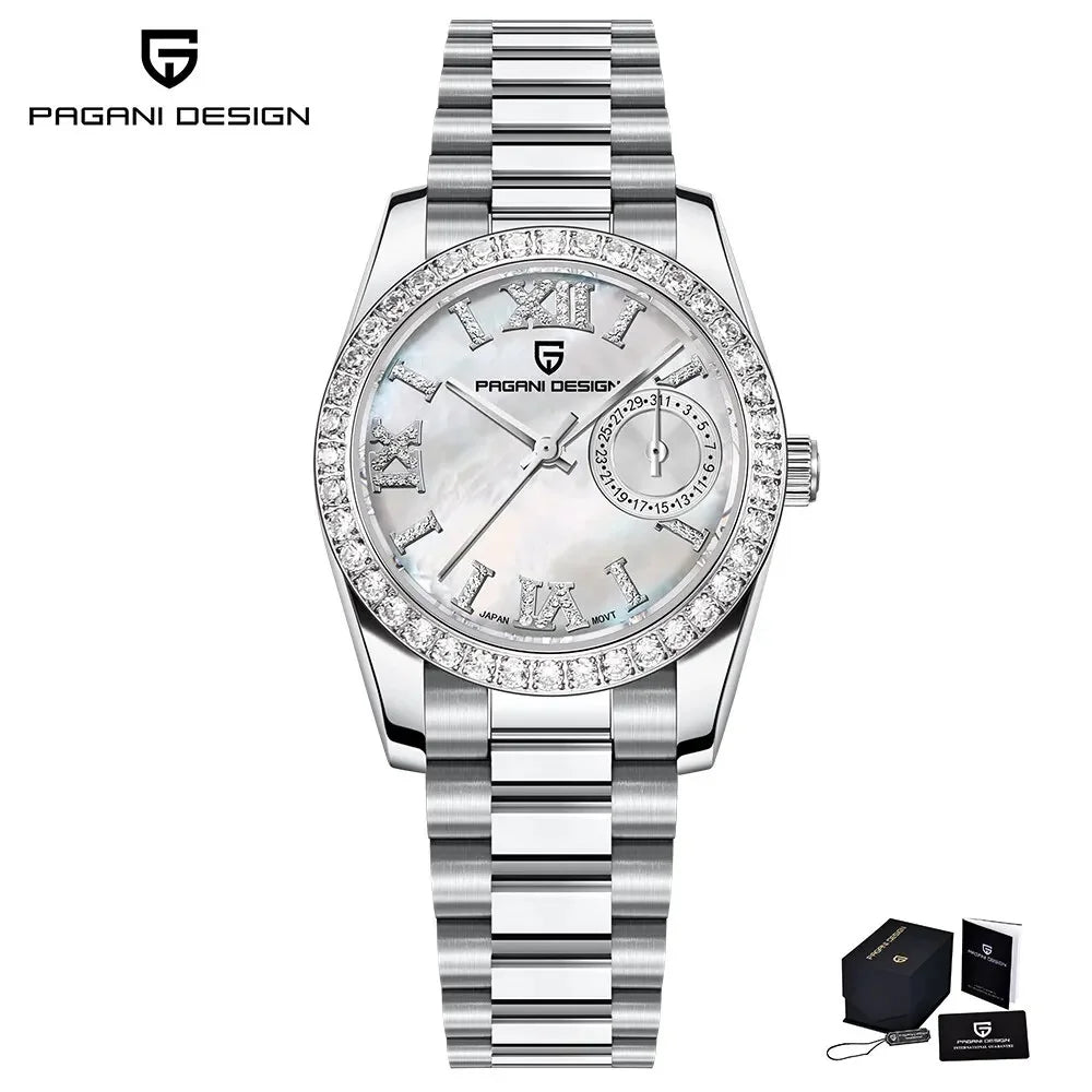 montre quartz élégante femme