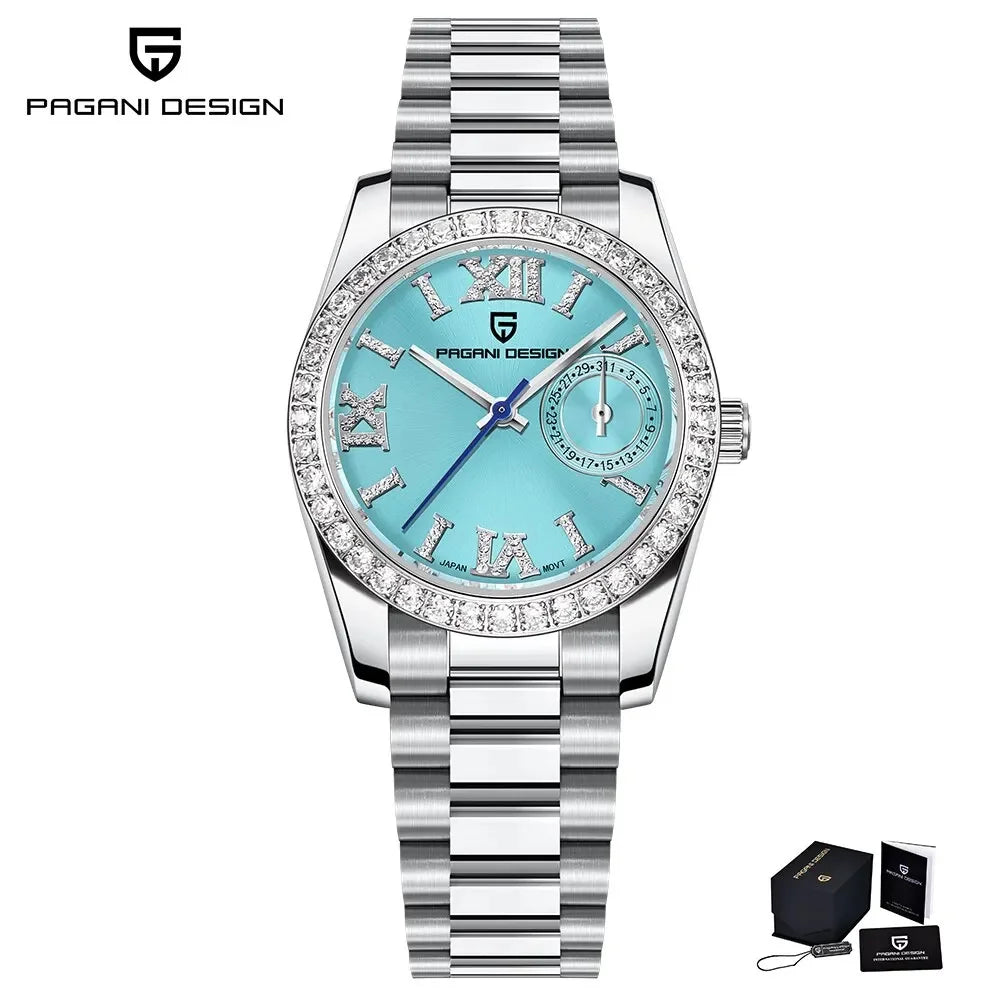 montre femme acier inoxydable