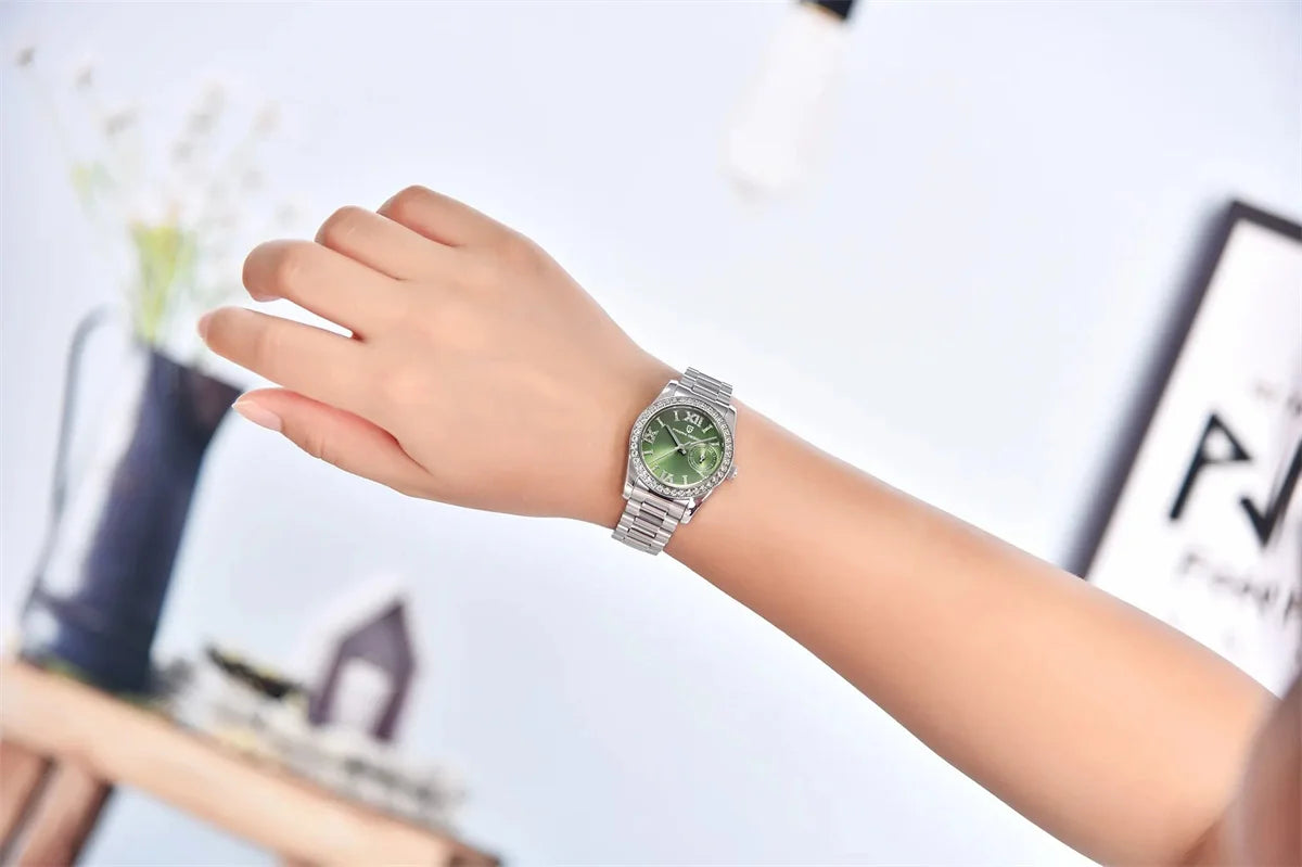 montre quartz femme luxe
