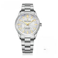 Montre quartz homme acier inoxydable design élégant
