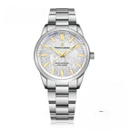 Montre quartz homme acier inoxydable design élégant