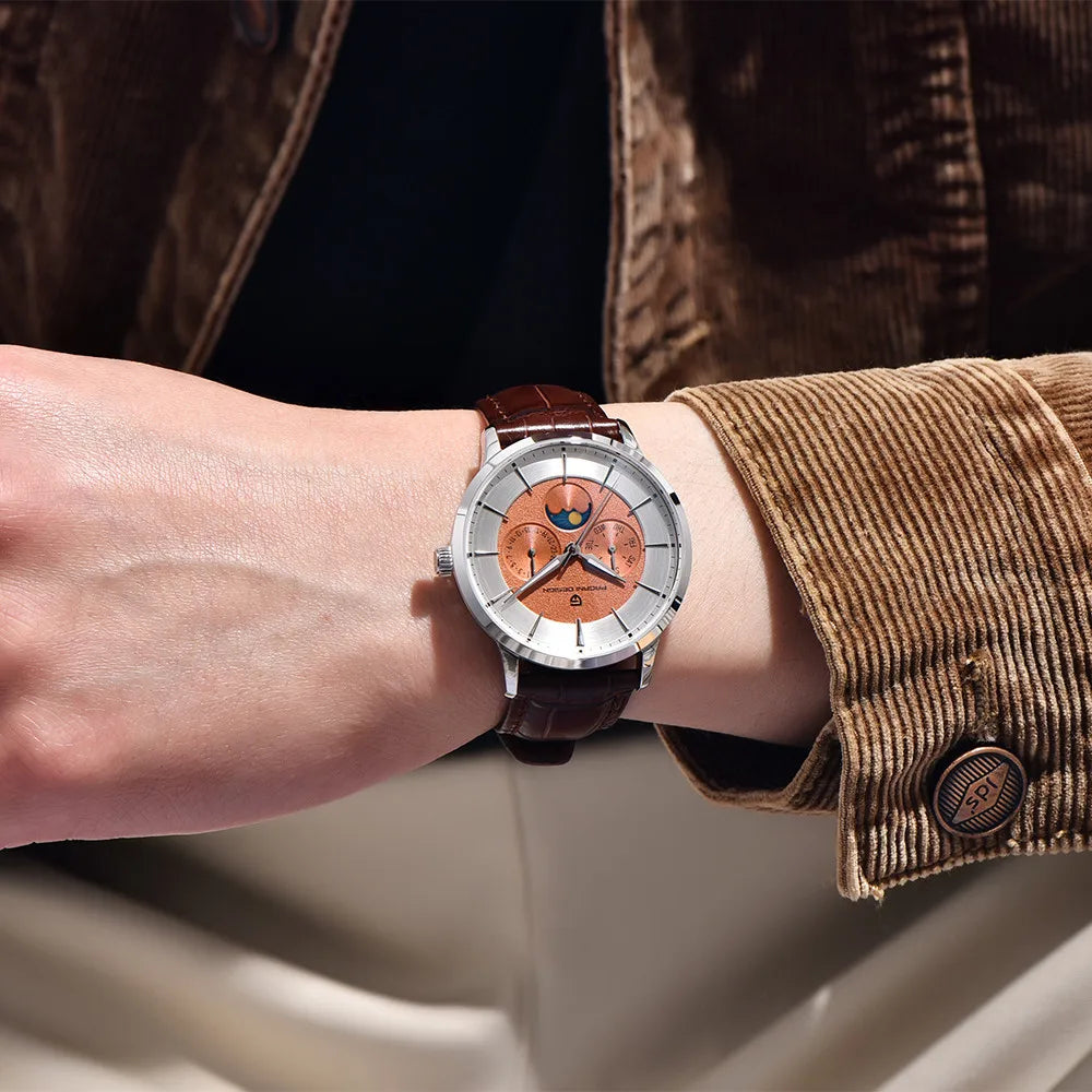 Montre homme verre saphir anti-rayures
