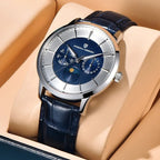 Montre habillée homme bracelet cuir
