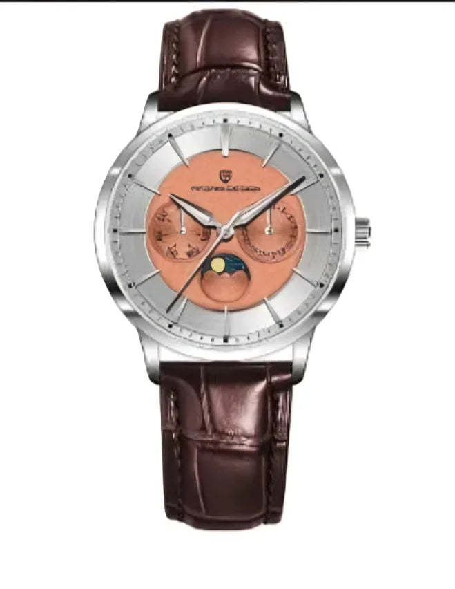 Montre quartz homme design élégant
