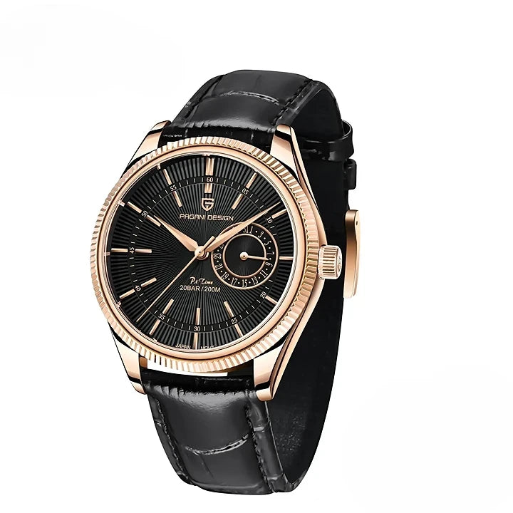 Montre quartz homme étanche 200 mètres 20 bar
