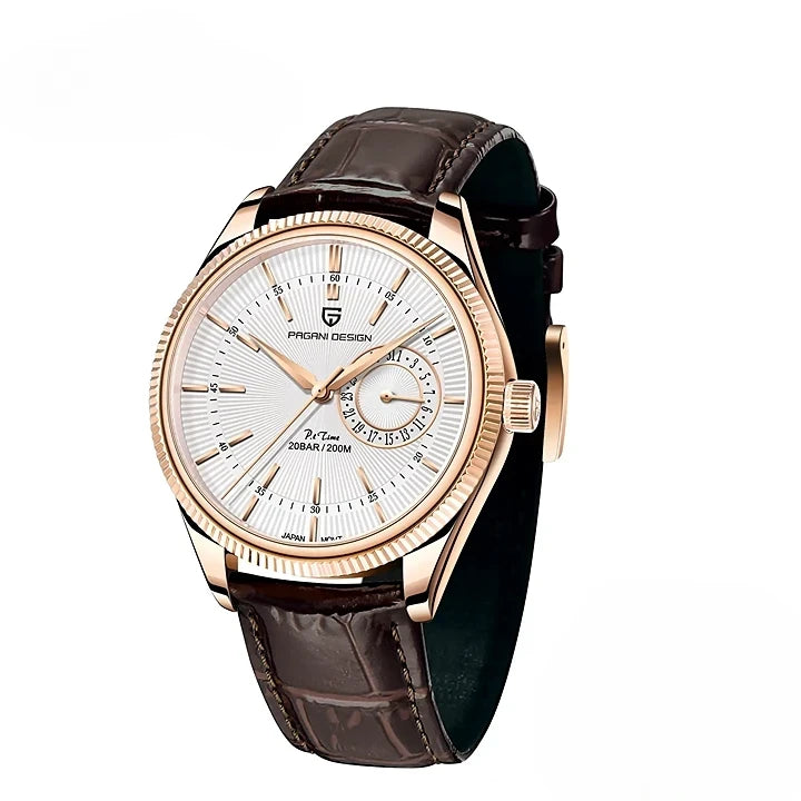 Montre habillée homme quartz premium
