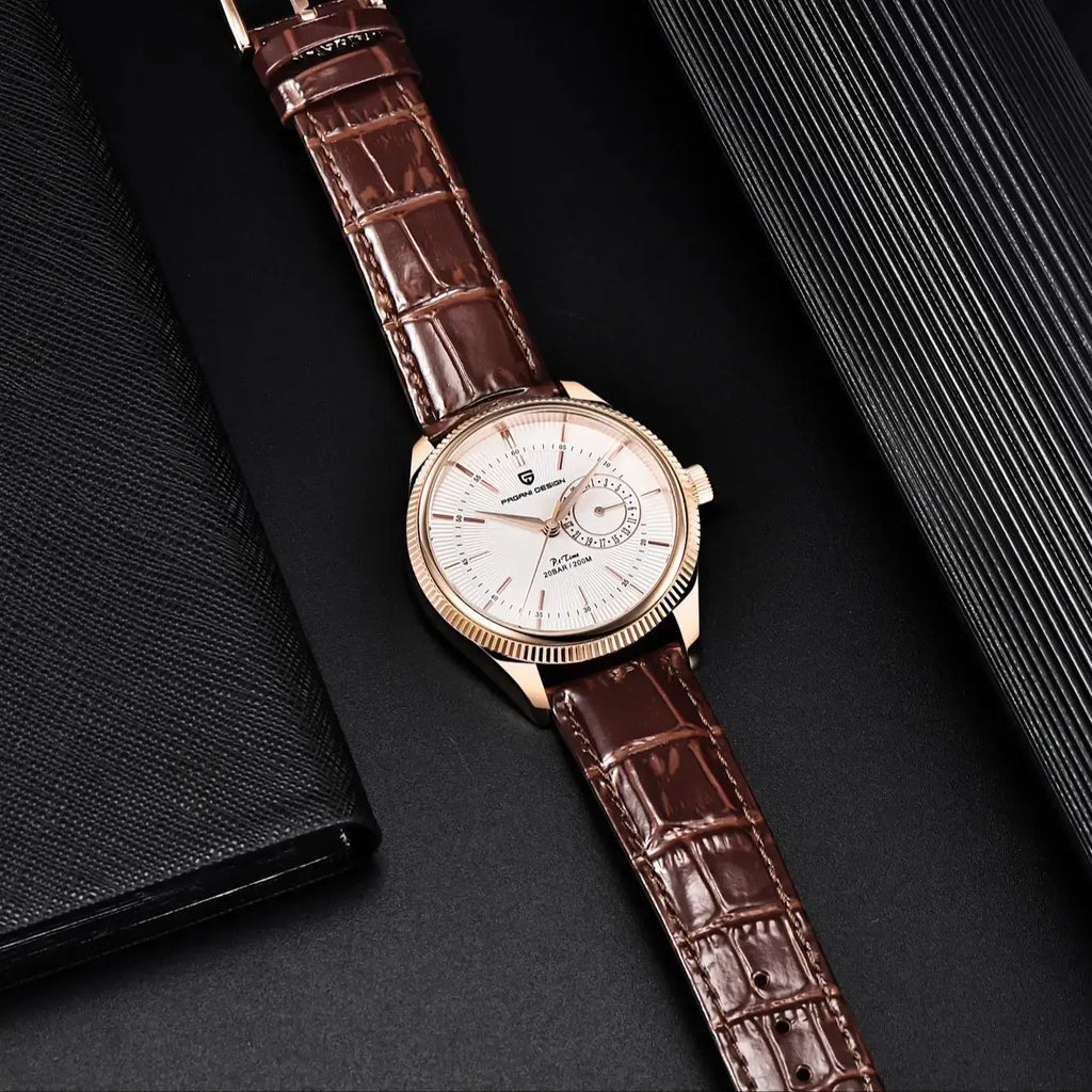 Montre quartz homme élégante quotidienne
