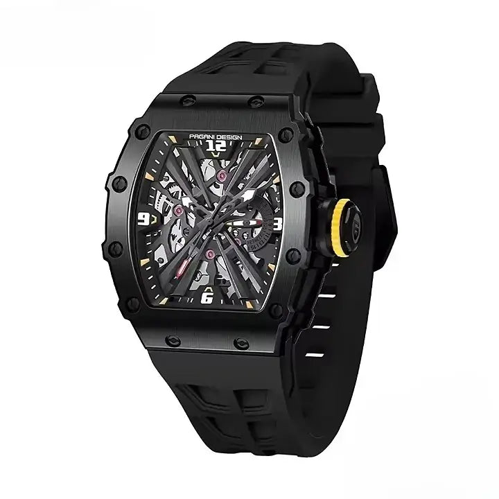 montre sport luxe acier inoxydable
