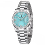Montre femme quartz cadran chiffres romains