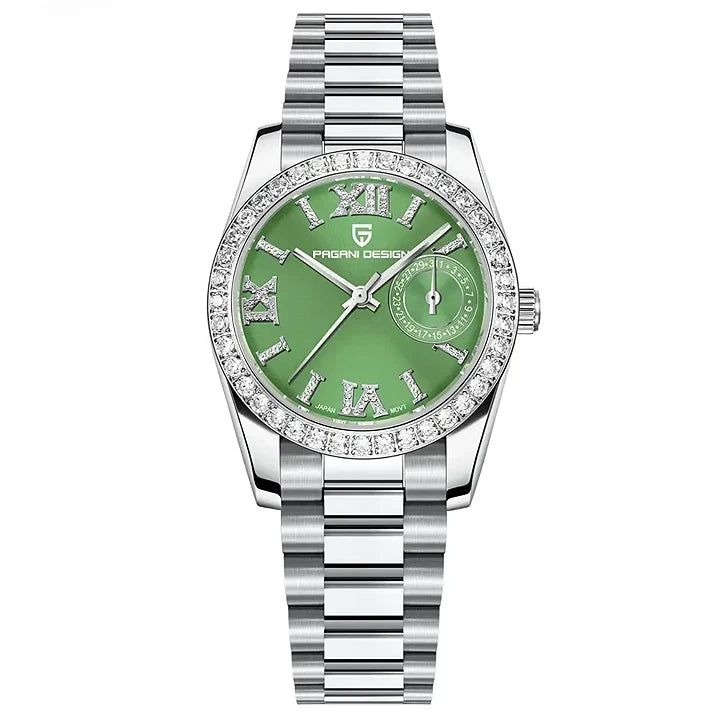 Montre élégante bracelet acier inoxydable durable