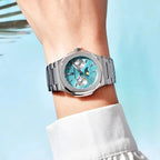 Montre quartz élégante avec précision japonaise