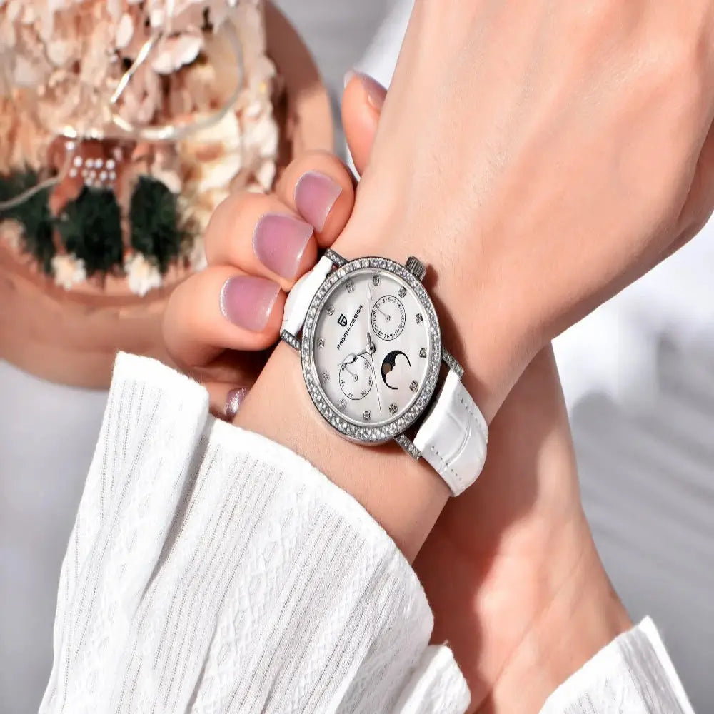 Montre PAGANI DESIGN élégante avec affichage calendrier complet