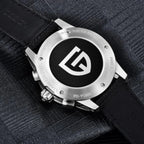 Montre homme raffinée avec cadran chronographe sophistiqué