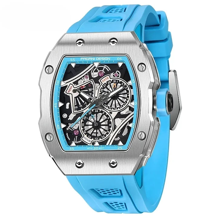 Montre aiguilles lumineuses