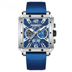 montre homme boîtier rectangulaire