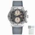 Montre chronographe avec fonction stopwatch et cadran minimaliste